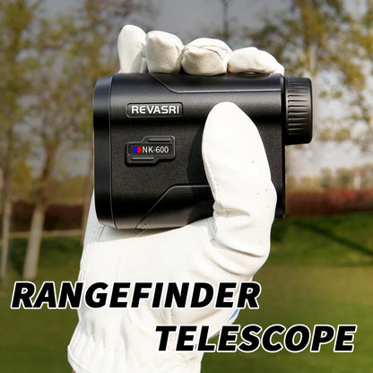 600m-1000m Golf Laser Rangefinder with Slope Compensation and Flagpole Lock