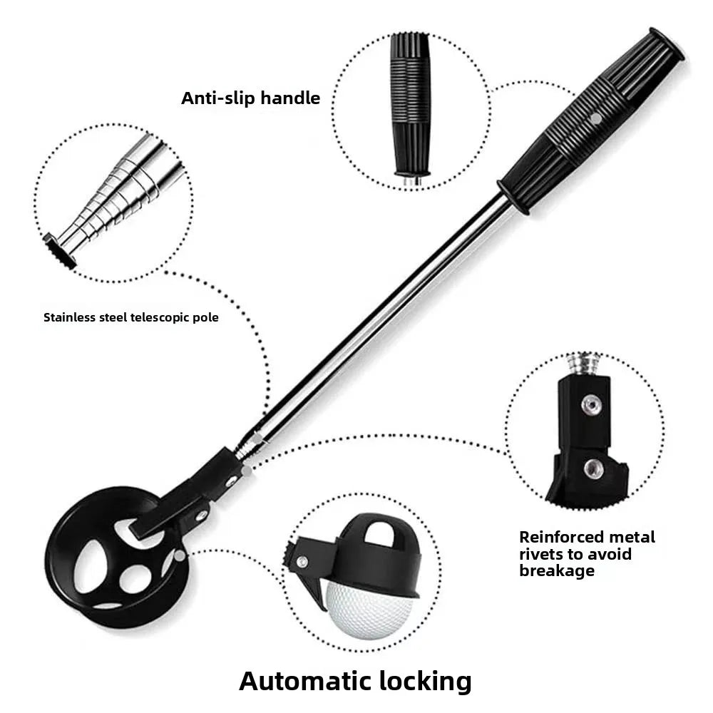 Retractable Golf Ball Retriever