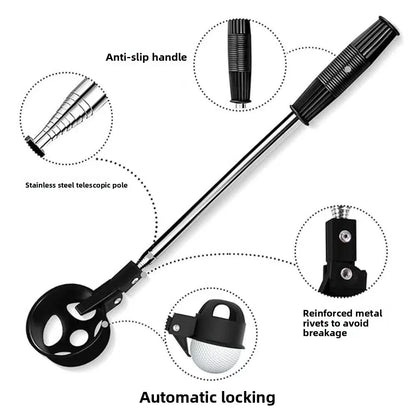 Retractable Golf Ball Retriever