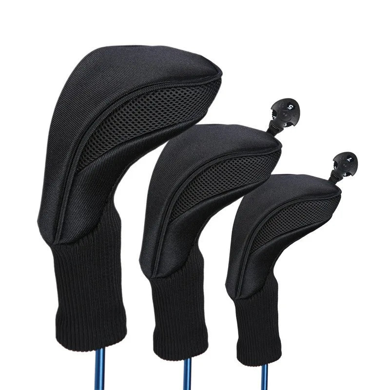 Golf Club Soft Headcovers 3Pcs/Set