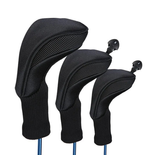 Golf Club Soft Headcovers 3Pcs/Set