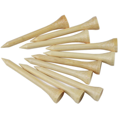 100Pcs Golf Tees Bamboo 42mm