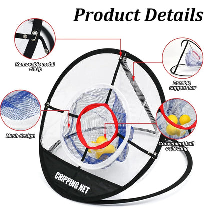 Pop Up Golf Practice Chipping Net