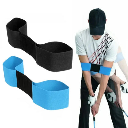 1PC Professional Elastic Golf Swing Trainer Arm Band
