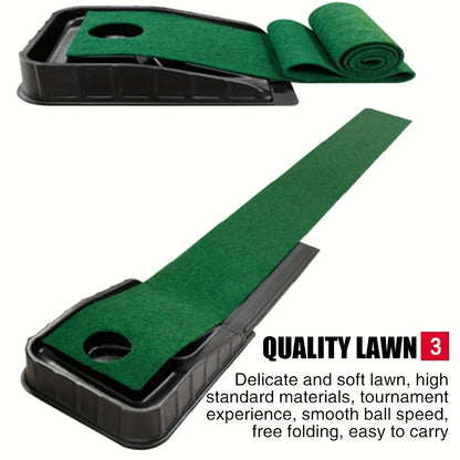 Golf Putting Green Mat Indoor Outdoor Practice