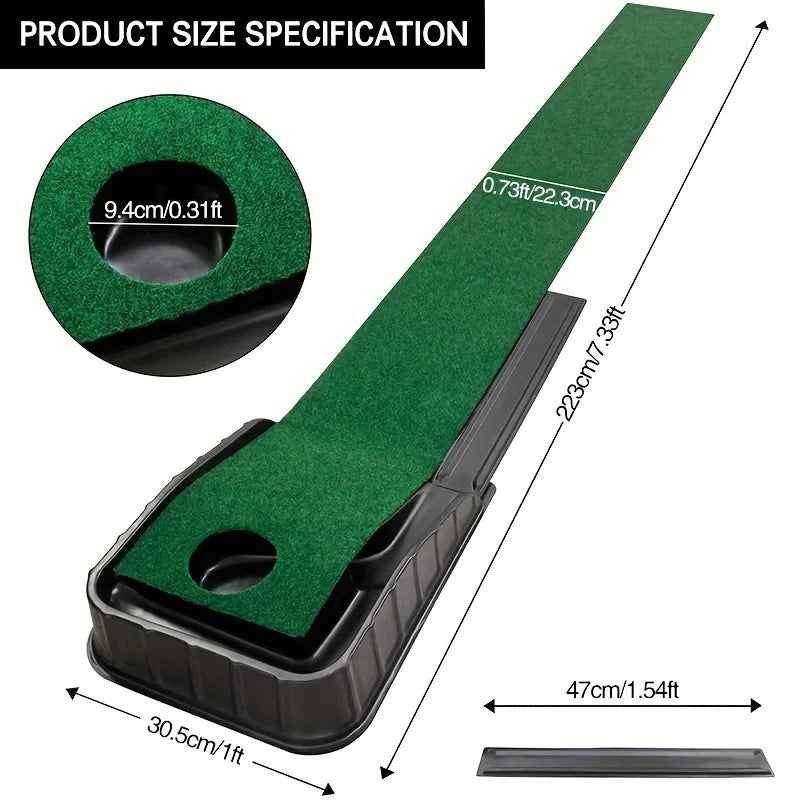 Golf Putting Green Mat Indoor Outdoor Practice