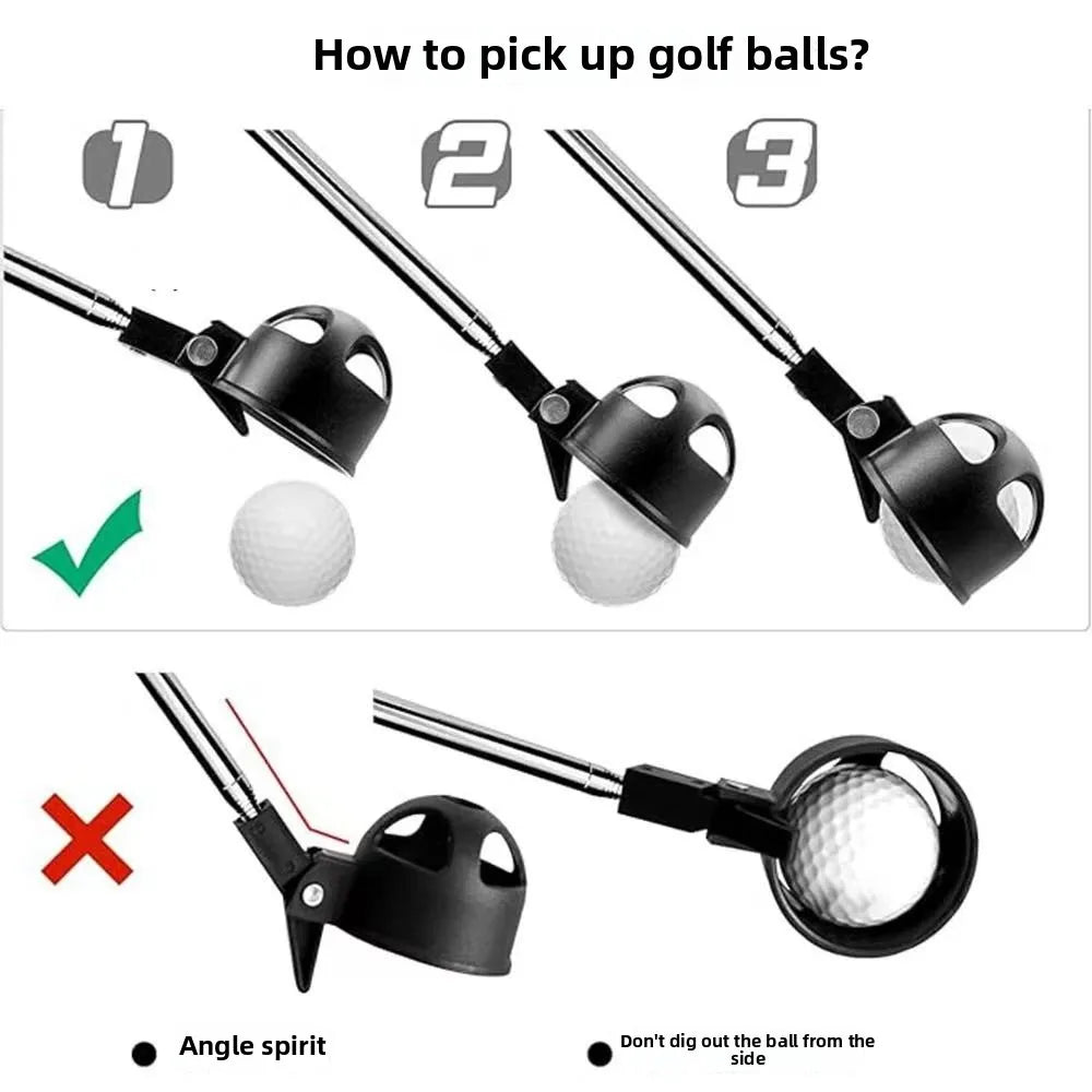 Retractable Golf Ball Retriever