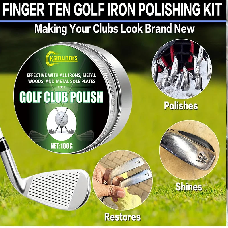 Golf Club Polish & Cleaner Kit