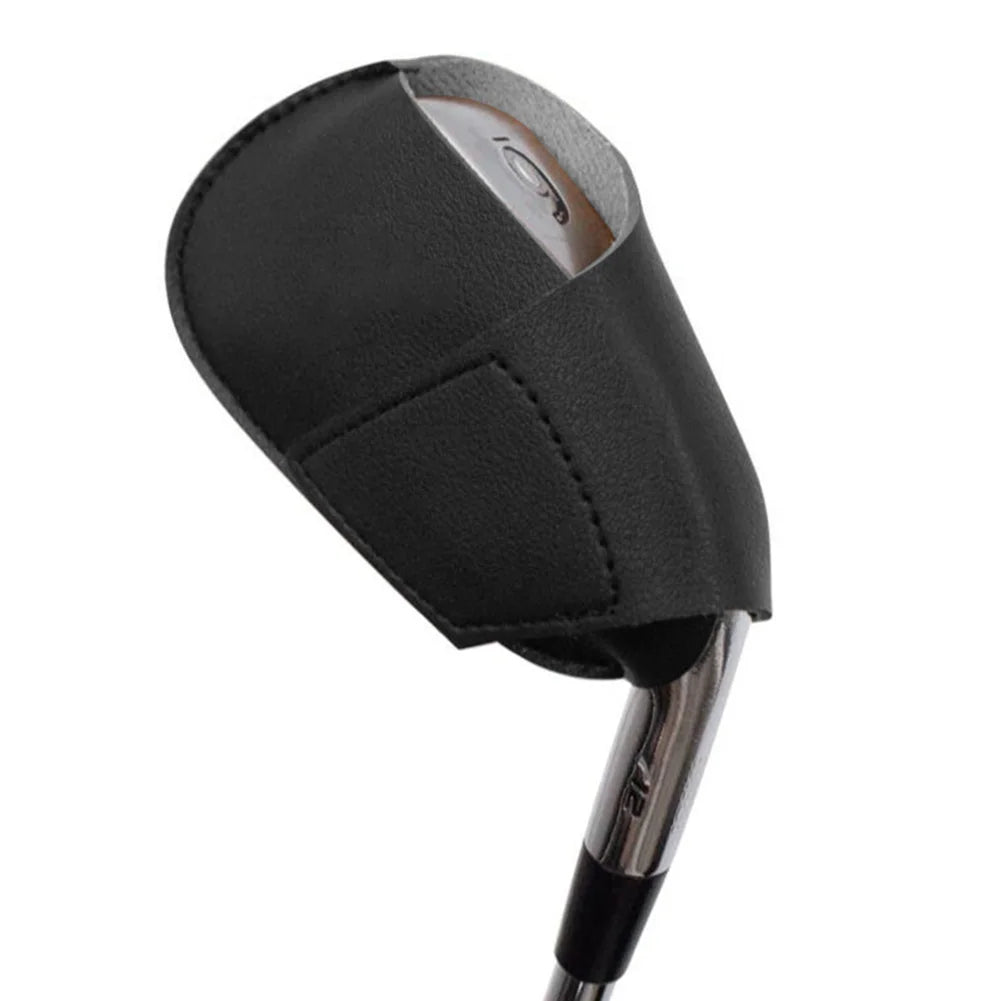 Premium Leather Universal Golf Iron Club Head Covers