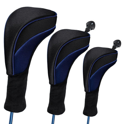 Golf Club Soft Headcovers 3Pcs/Set