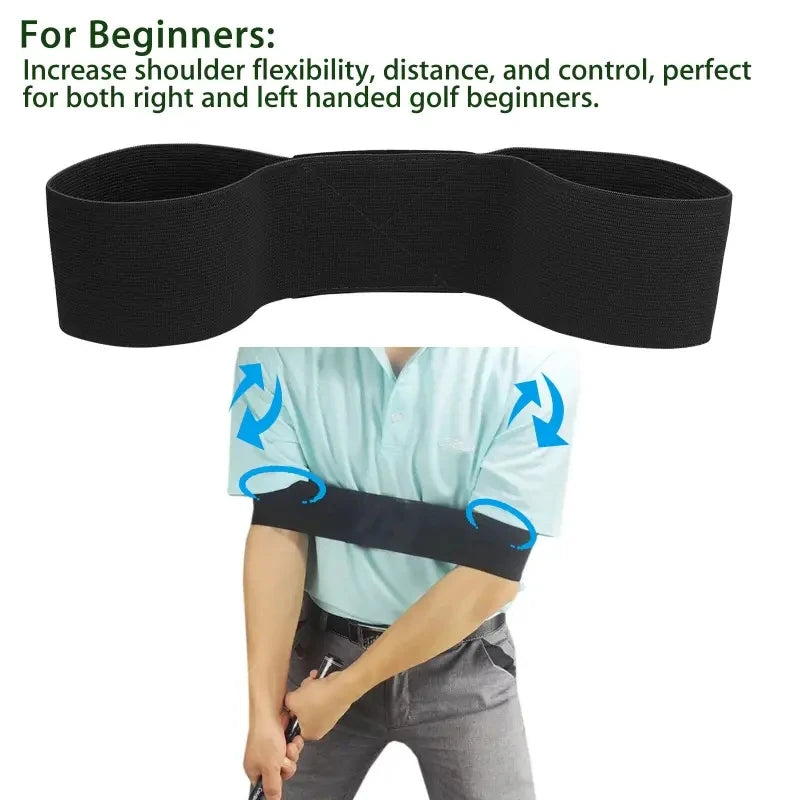 1PC Professional Elastic Golf Swing Trainer Arm Band