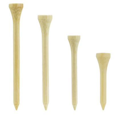 100Pcs Golf Tees Bamboo 42mm